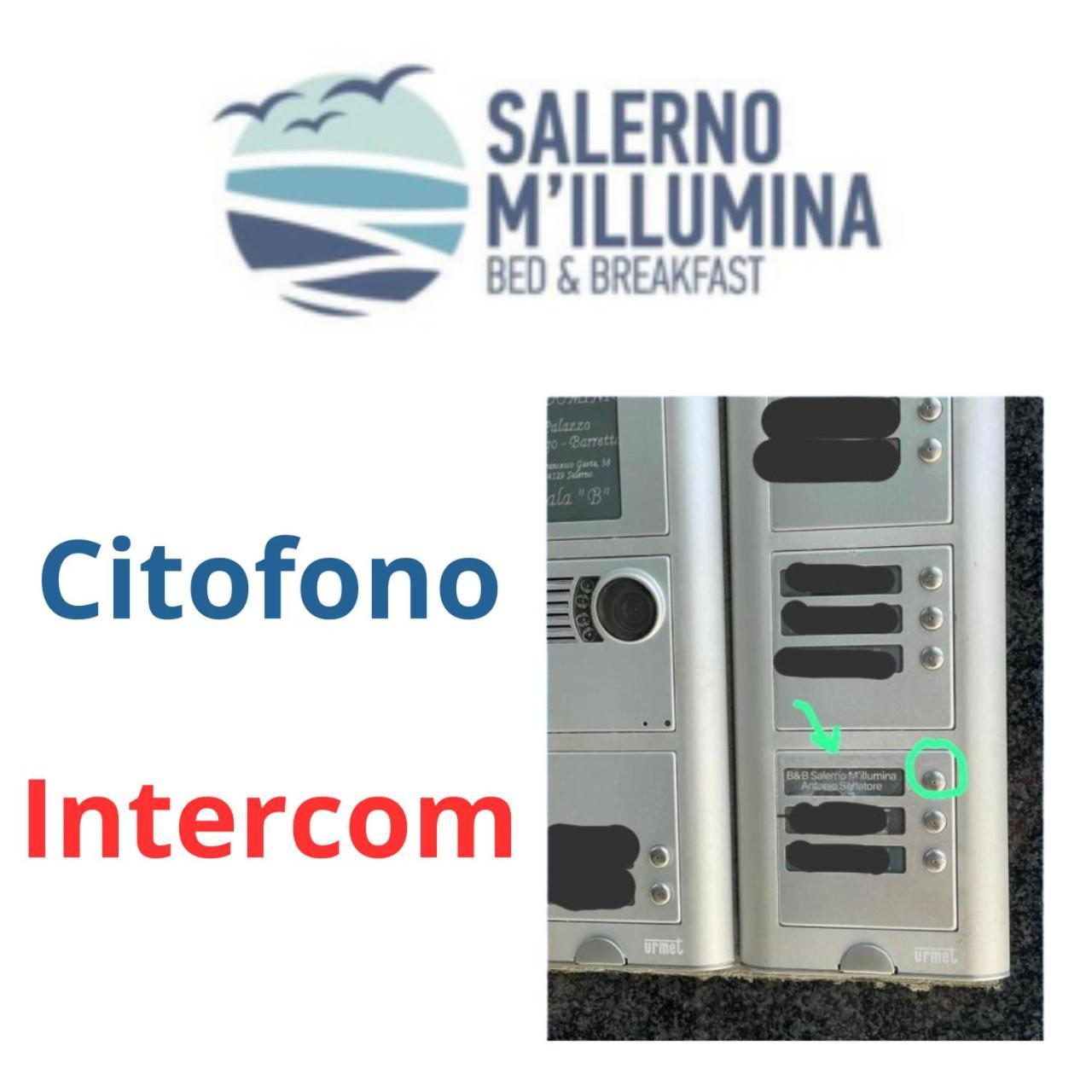 Salerno M'Illumina Bed and Breakfast Εξωτερικό φωτογραφία